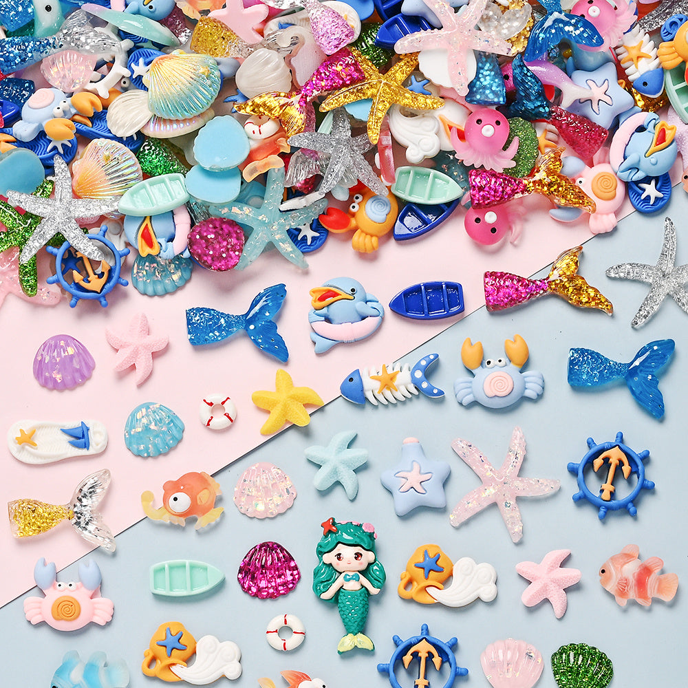 Ocean Series Resin Patches