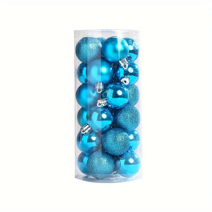 Plastic Christmas Ball Charms