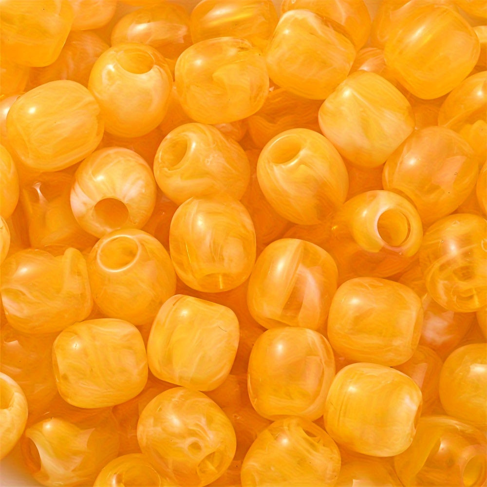 Barrel Acrylic Large Hole Beads
