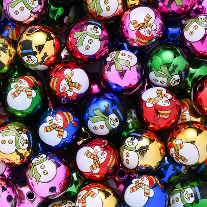 Christmas Acrylic Santa Claus Beads