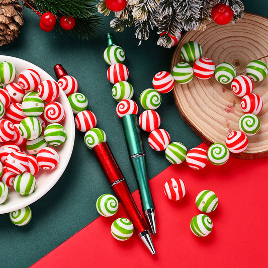 Christmas Silicone Beads