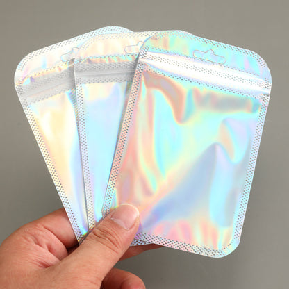 Laser OPP Zip Lock Packaging Bags