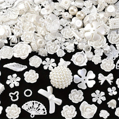 8-40 mm Acrylic Butterfly, Flower, Moon & Star Bead Assortment