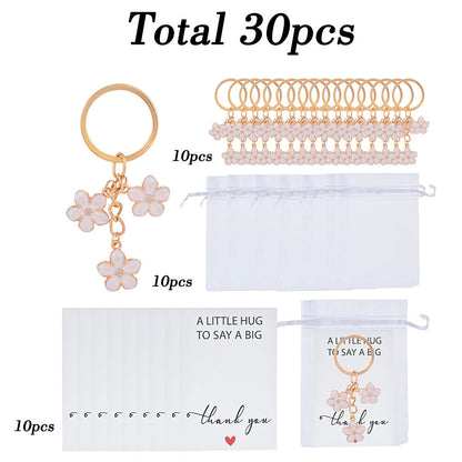 Flower Keychain Making Gift Set