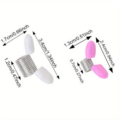 6-Piece 2-Size Bead Stopper & Jewelry Wire Clamps