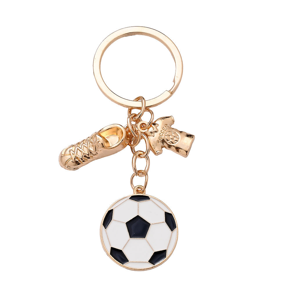 2026 Soccer Fan Enamel Keychain