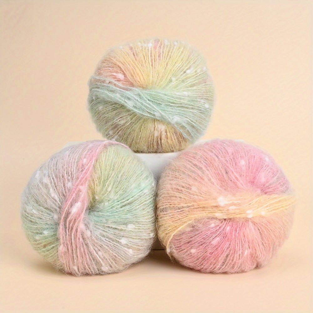 140g Winter Cozy Mohair-Style Yarn Set