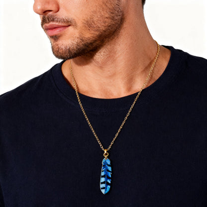 Bohemian Feather Alloy Pendant Charms