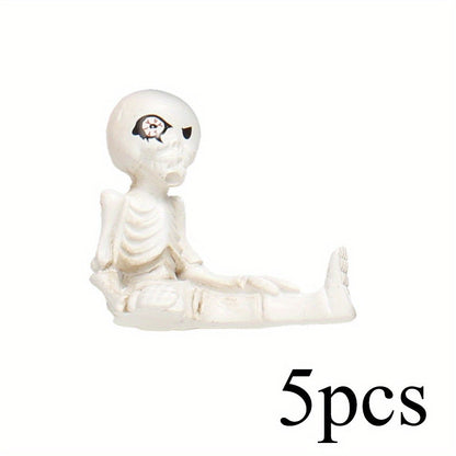 5-Piece Halloween Mini Resin Figurine Set