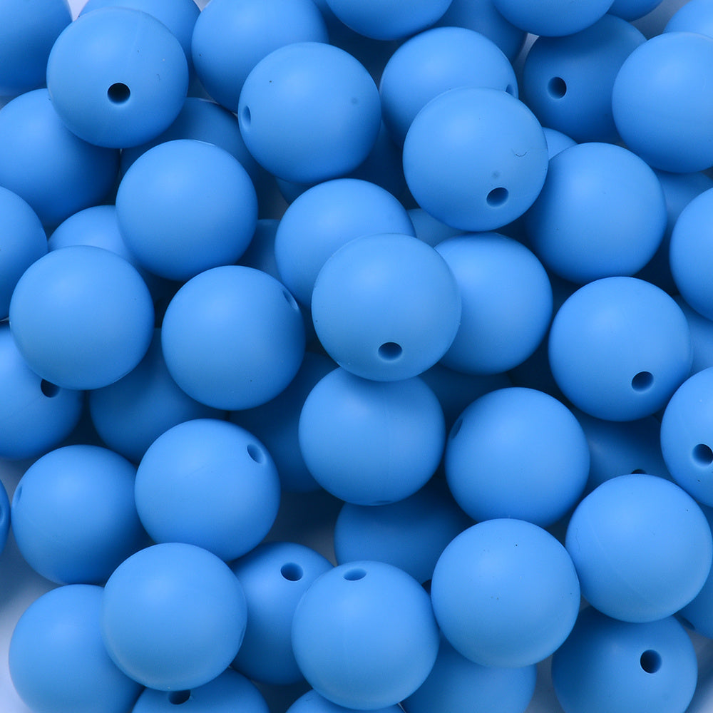 12 mm Round Silicone Beads
