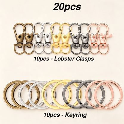 Alloy Keychain Making Kit
