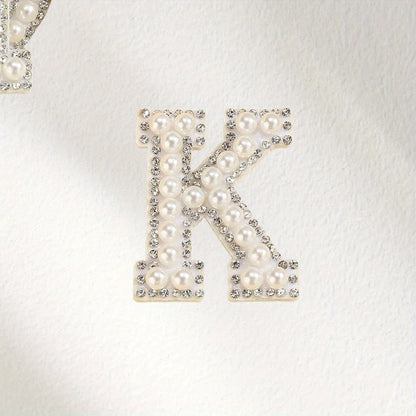 Alphabet Flatback Decorative Bead