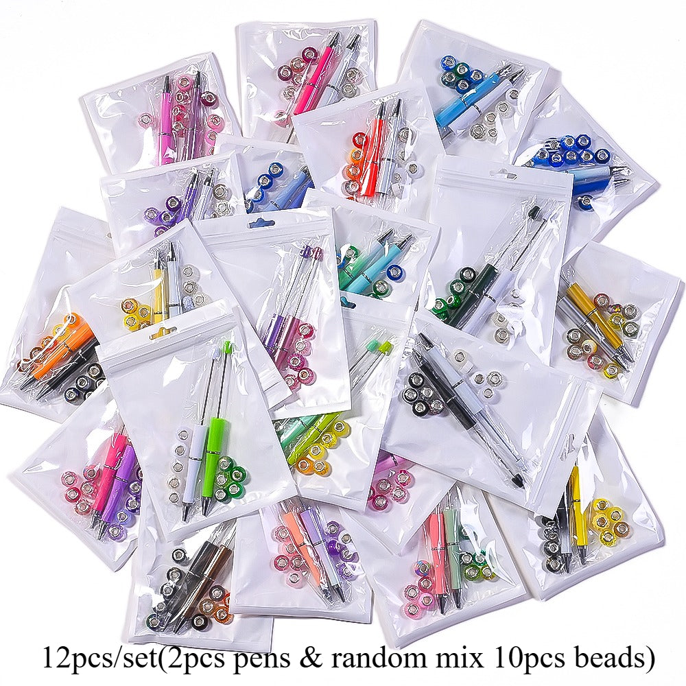 Beadable Ballpoint Pen Set