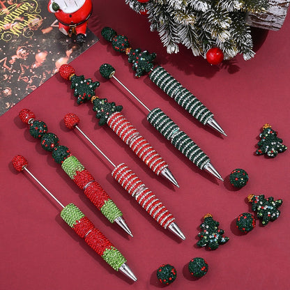Christmas Beadable Ballpoint Pens