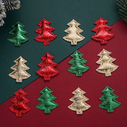Christmas Tree Fabric Patches