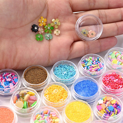 36-Compartment Jewelry Making Bead and Embellishment Kit