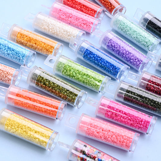 Bohemian Style Glass Rice Beads