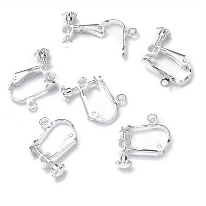 Brass Screw Ear Clips