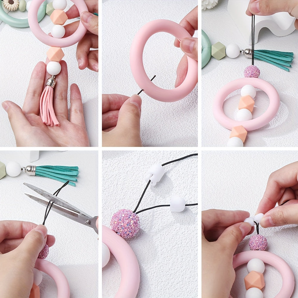 Round Silicone Pendant Rings