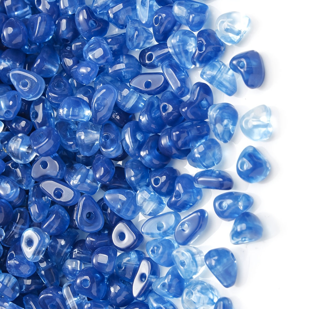 Mixed Color Irregular Acrylic Loose Beads