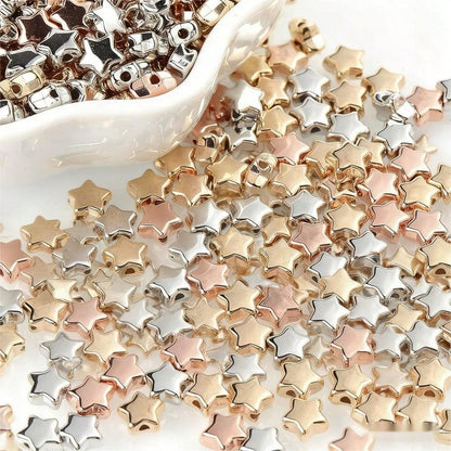 Golden Star CCB Beads