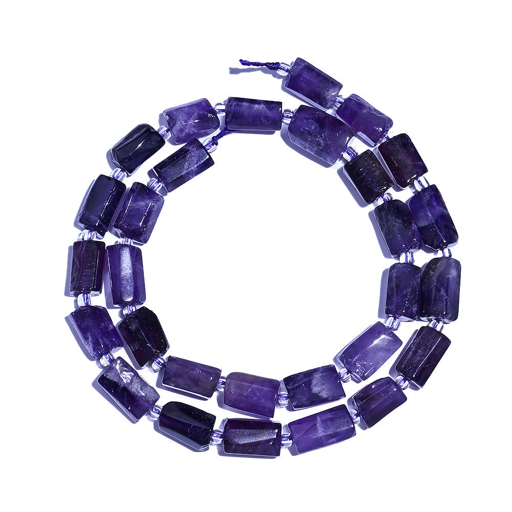 Cylindrical Natural Stone Beads