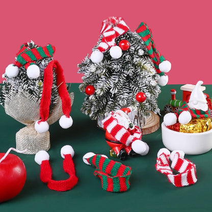 Mini Polyester Christmas Scarves