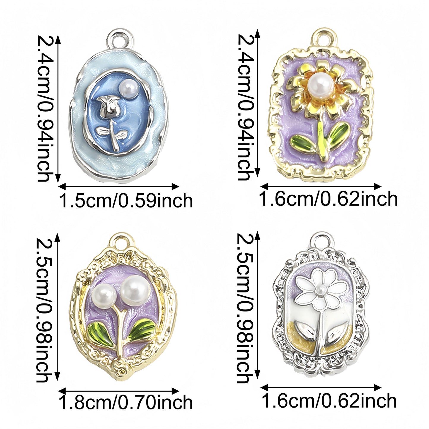 Sunflower Oil Pendants