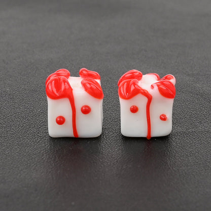 Christmas Glass Beads