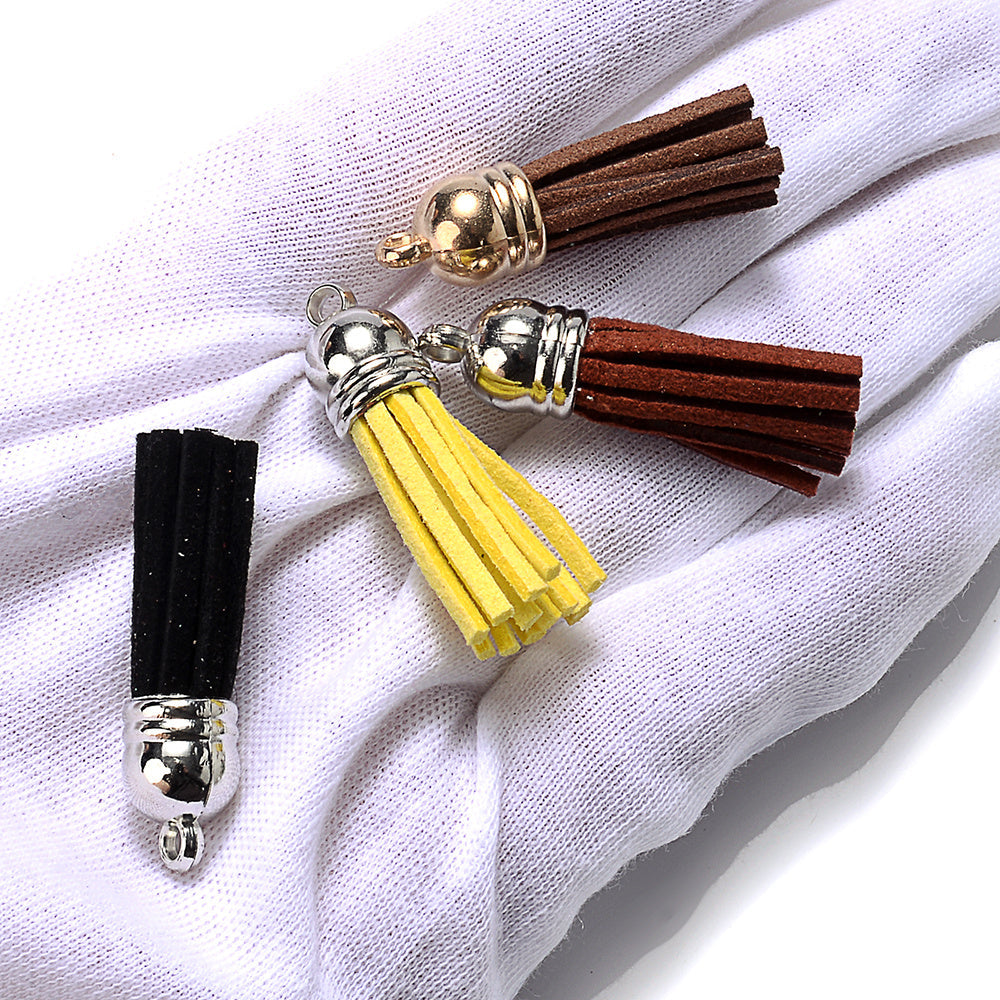 3.6 cm Mini Multicolor Cotton Fringe