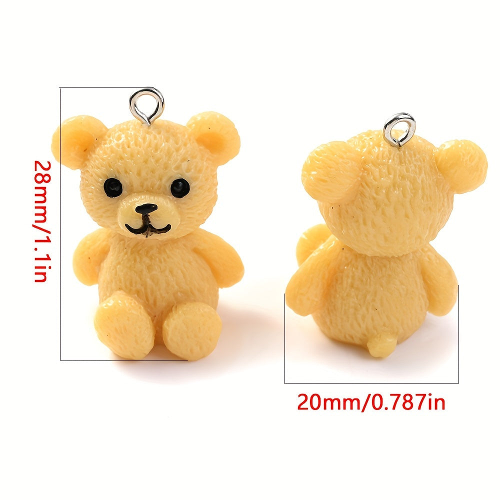 3D Animal Resin Pendant Set