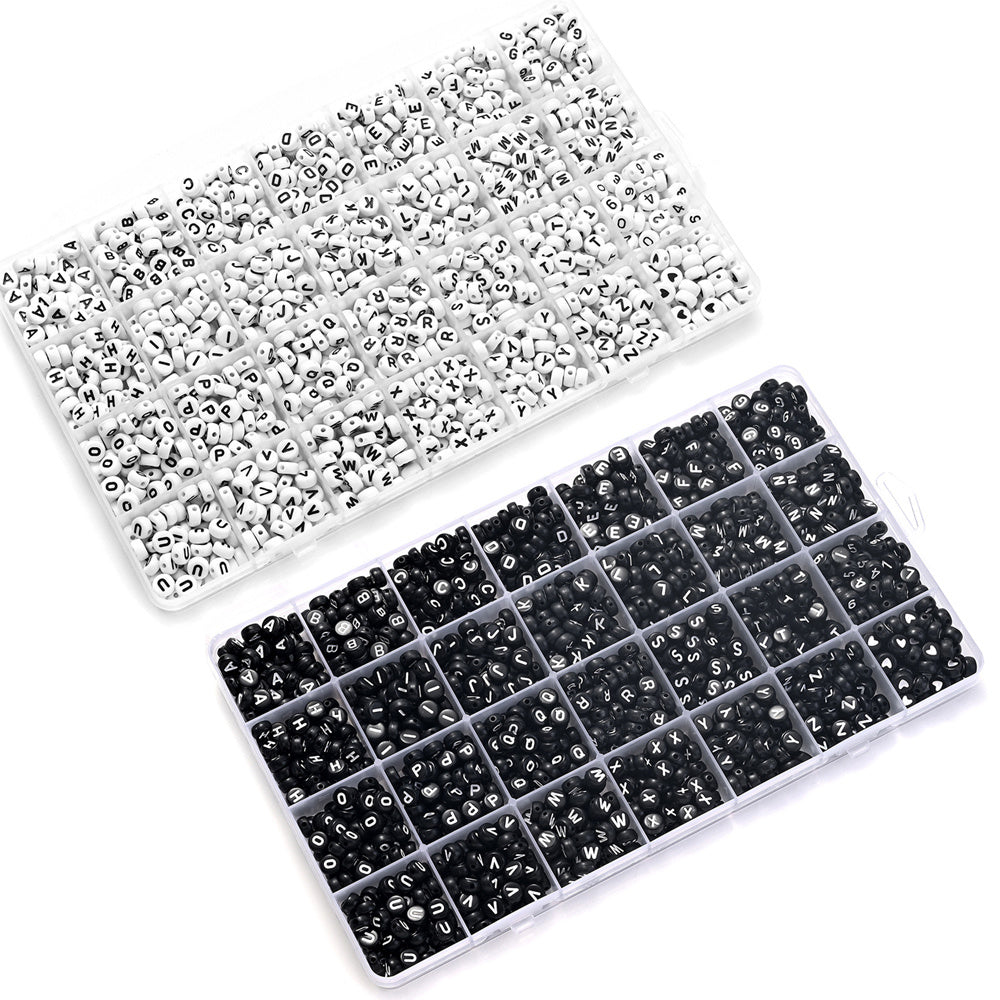 Acrylic Letter Beads Set