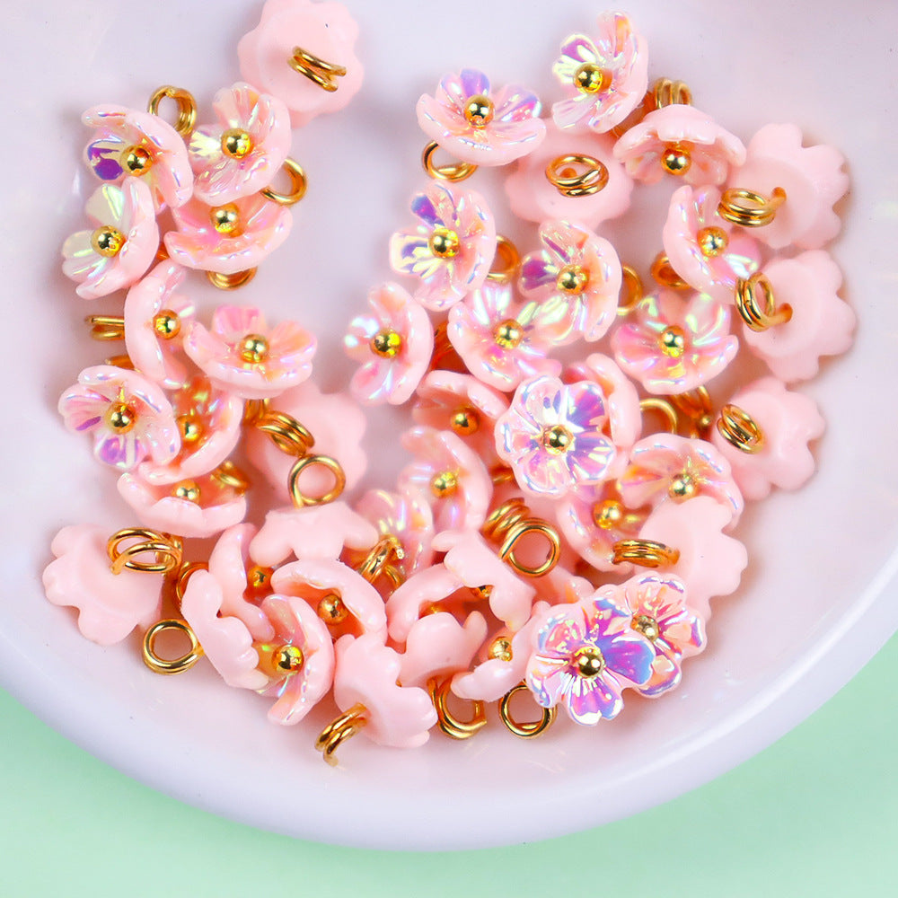 AB Resin Lily of The Valley Charms