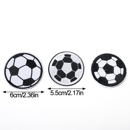 12PCS Football Embroidery Patch Set