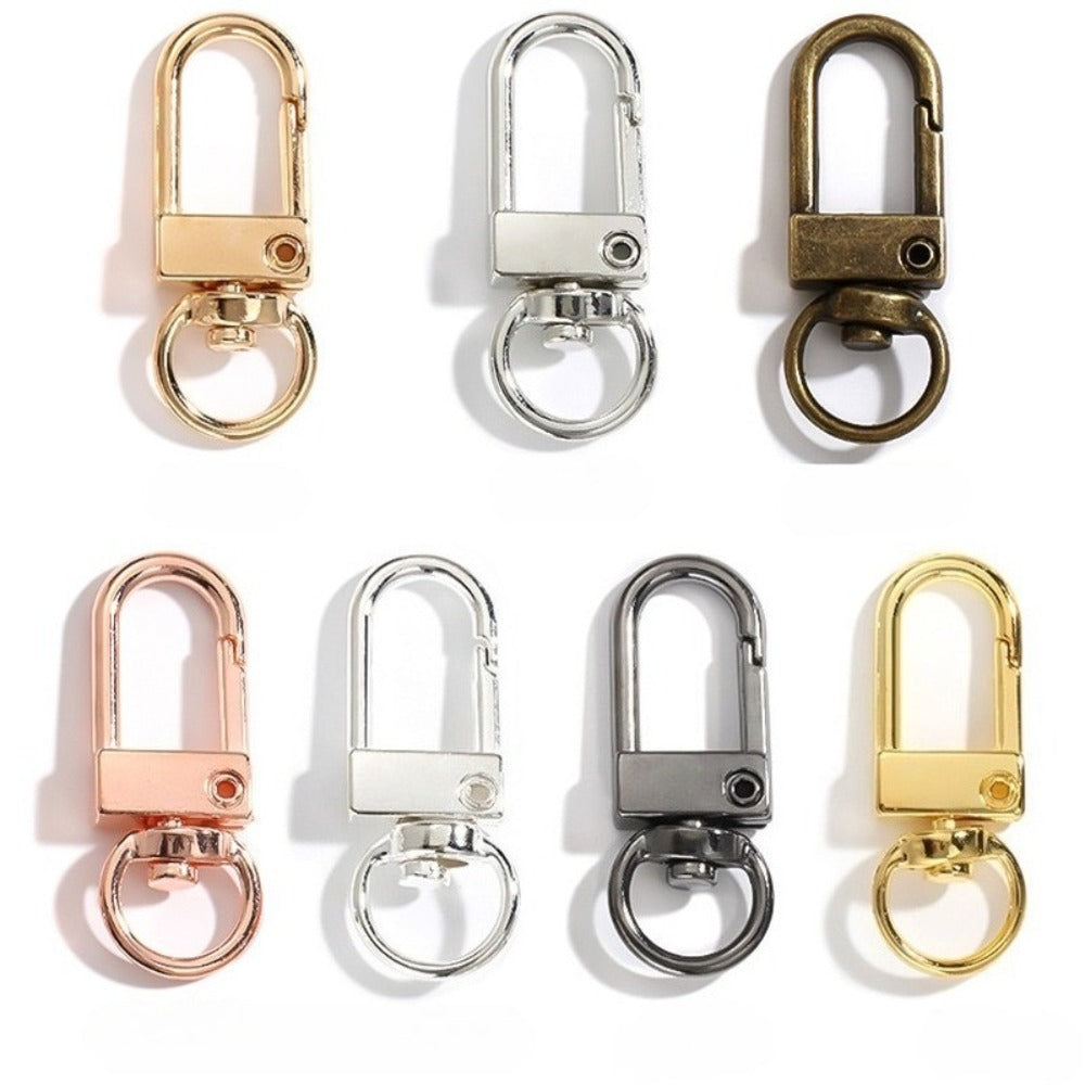 Multicolor Keychain Clasp Set