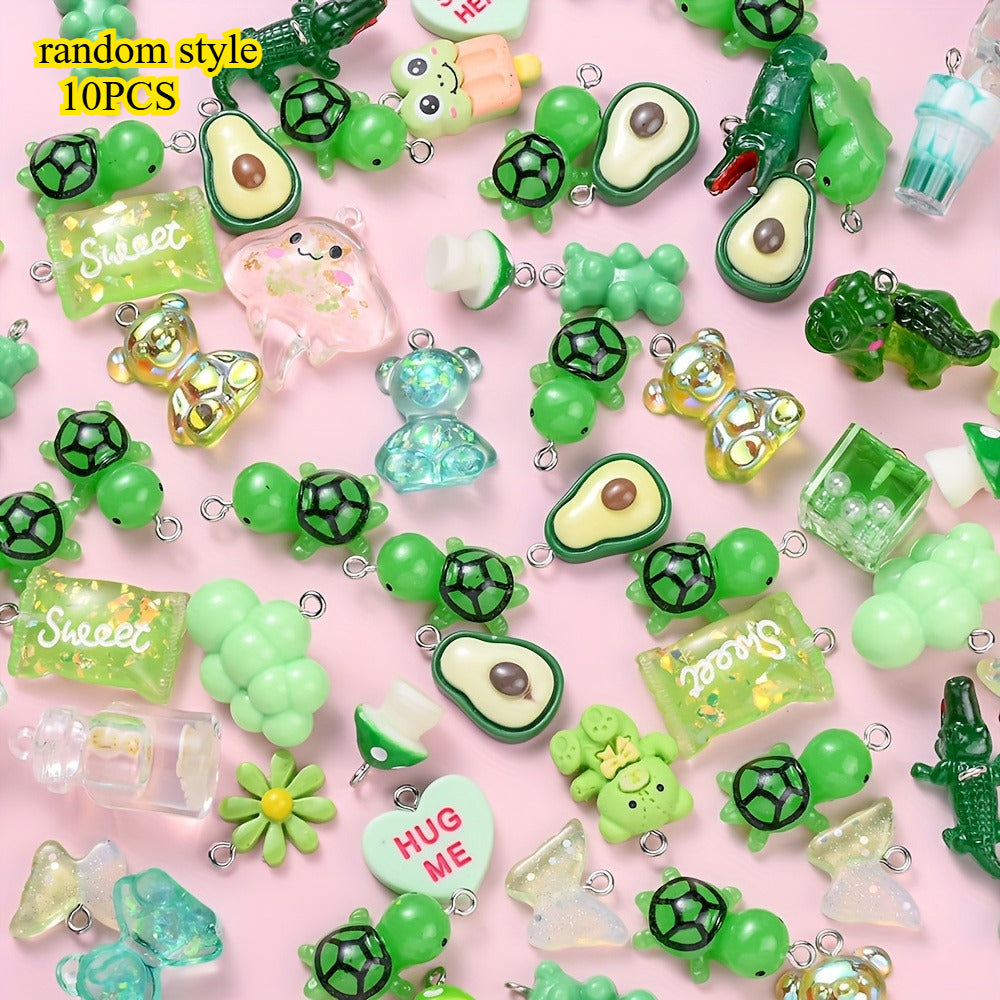 Y2K Resin Flower & Charm Beads