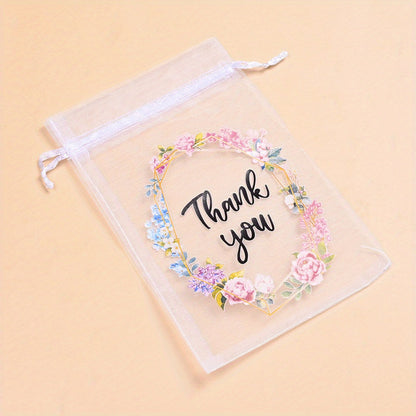 Bead Drawstring Bags