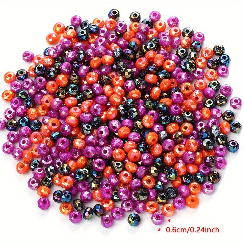 Halloween Wheel Shape Acrylic Beads