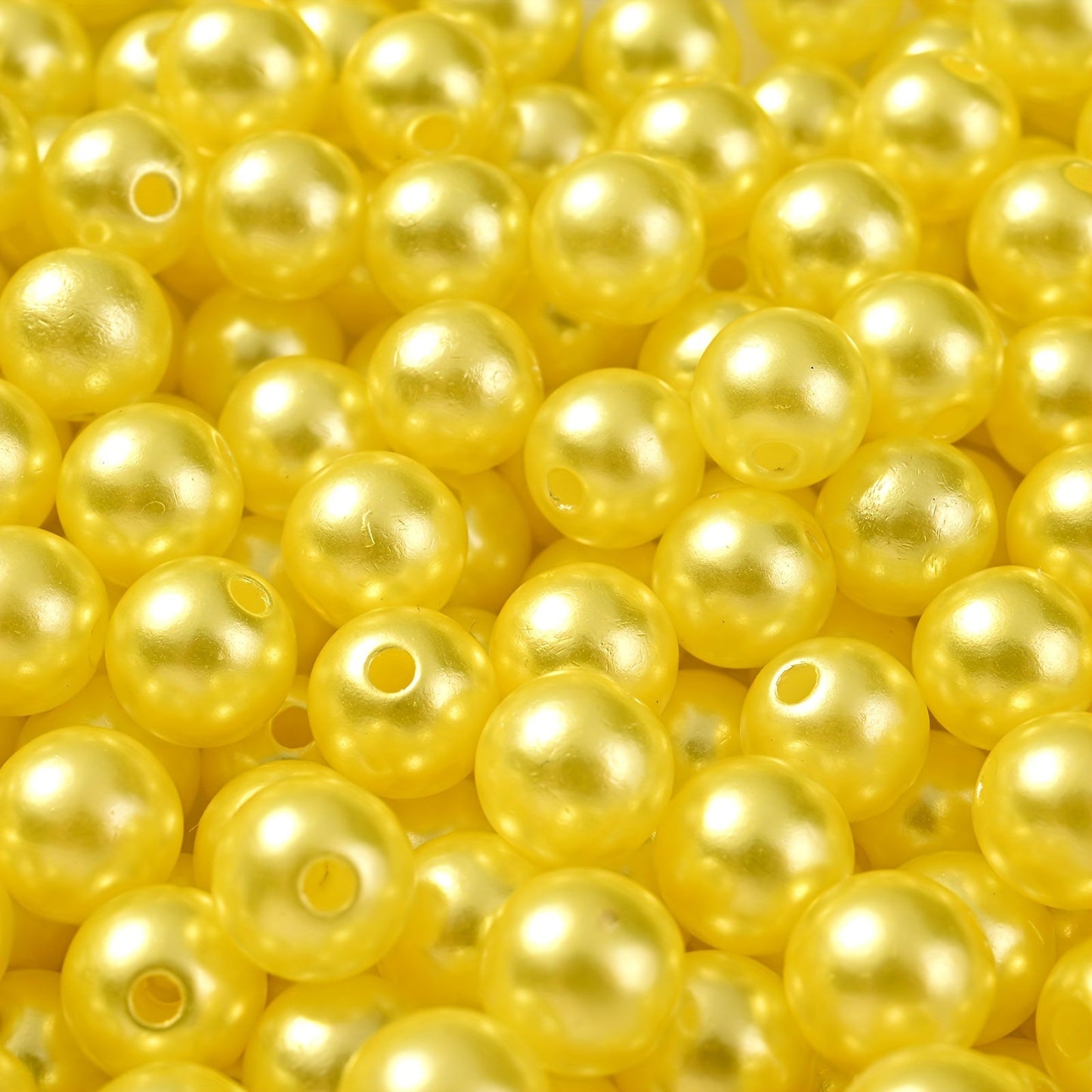 Colorful Imitation Pearl Acrylic Beads