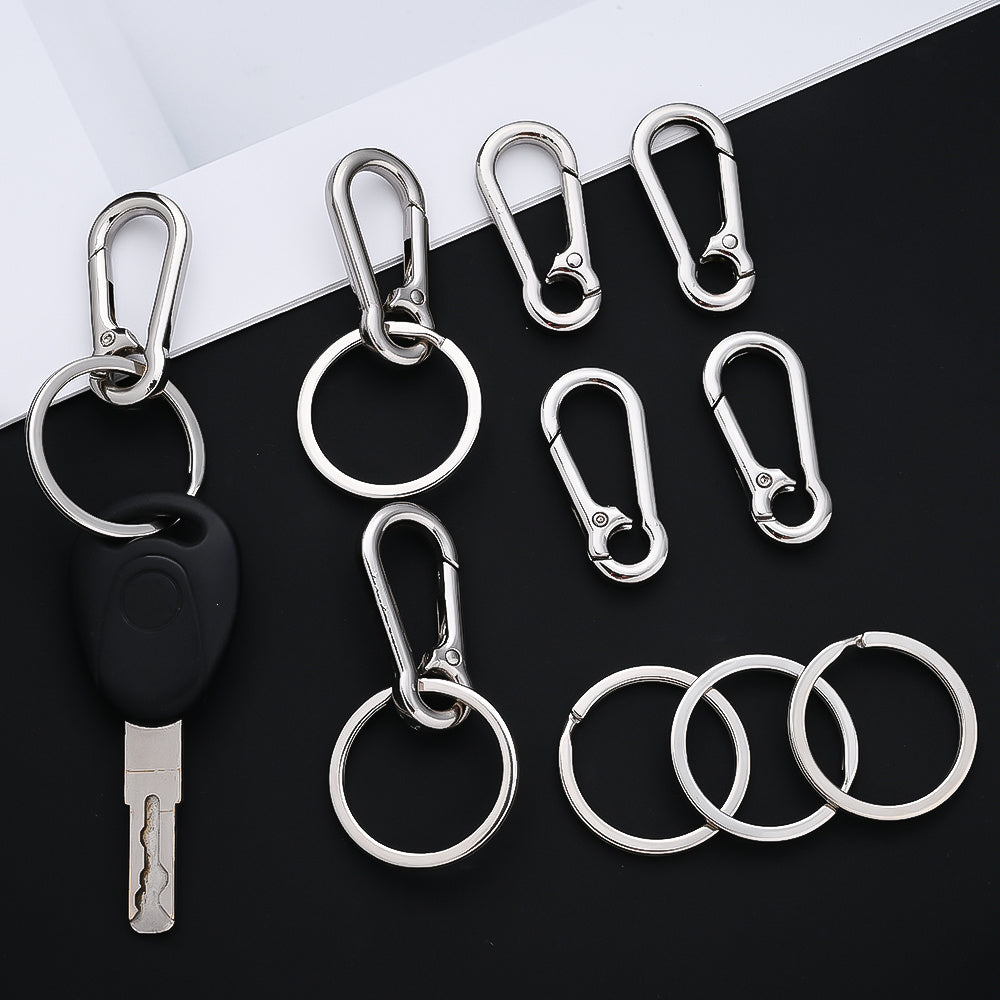 Zinc Alloy Metal Keychain Set