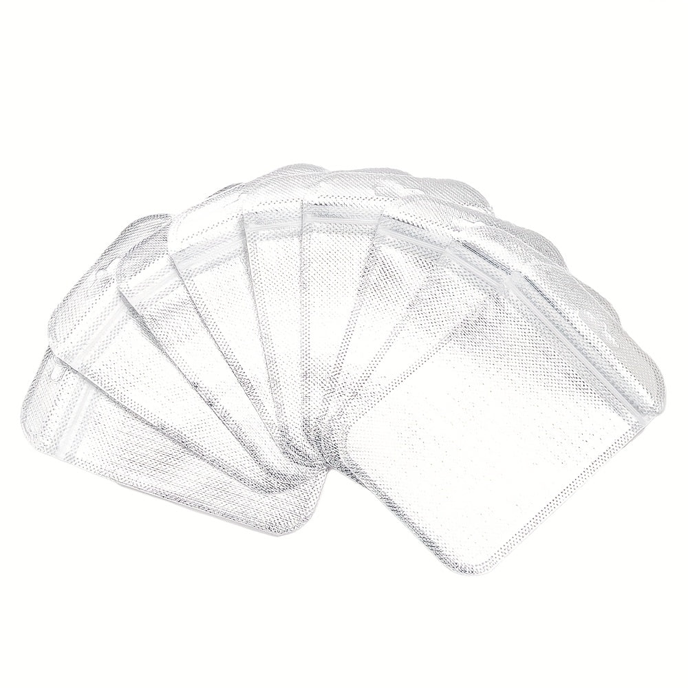 8.5x13 cm Silver Ziplock Jewelry Storage Bags