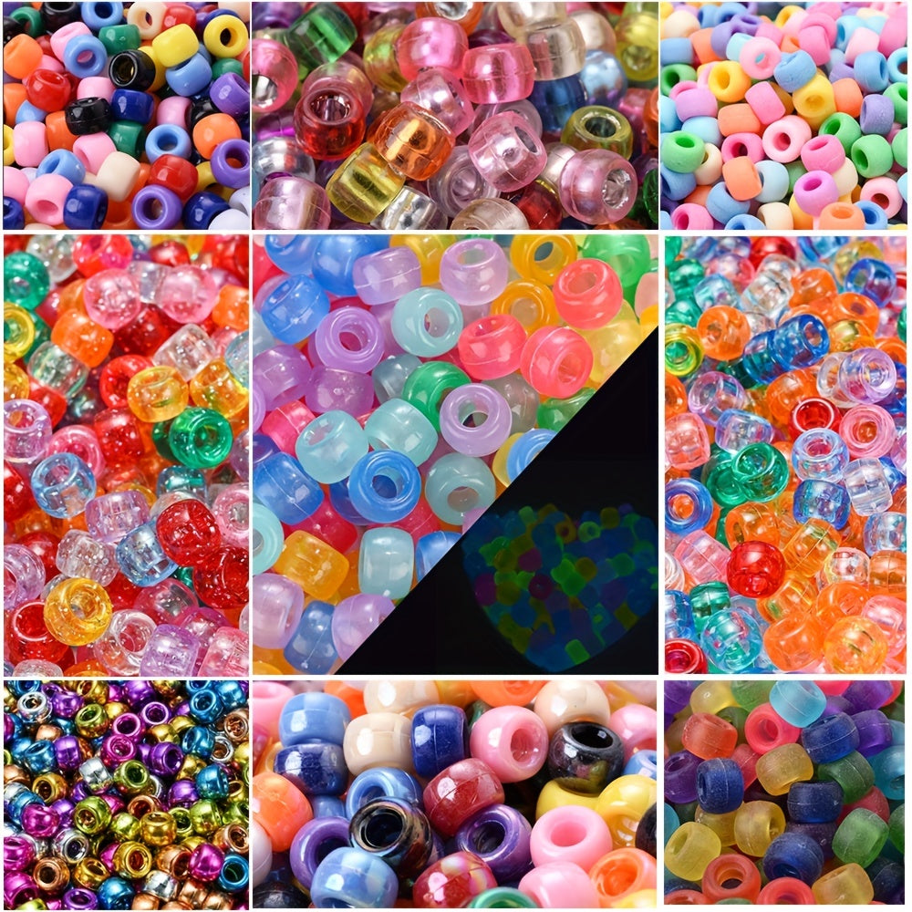 Mixed Heart Butterfly Acrylic Beads