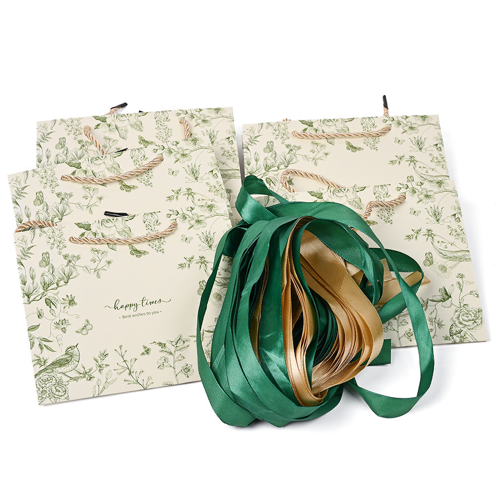 White Cardboard Tote Gift Bags