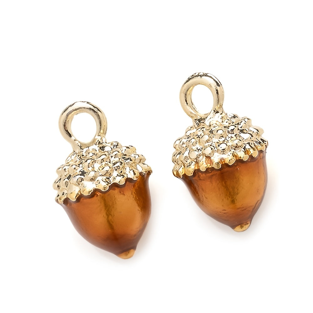 2PCS Fruit Series Alloy Pendant Set