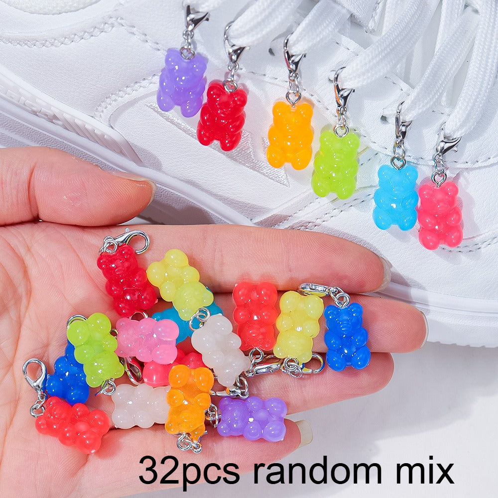 Vibrant Bear Mini Keychains