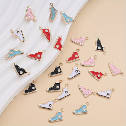 Canvas Shoe Alloy Charms