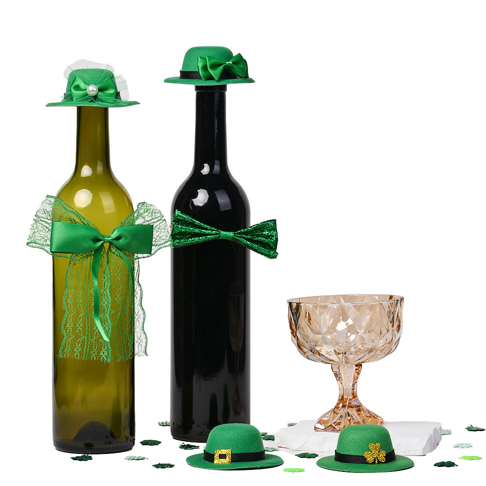 Green Bow Tie Cloth Decorations