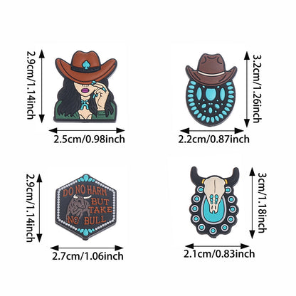 Denim Series Silicone Beads