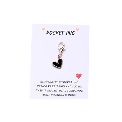 Heart Keychain with Thank You Card