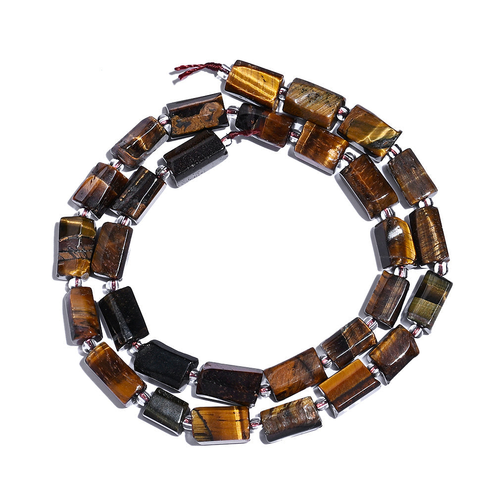 Cylindrical Natural Stone Beads